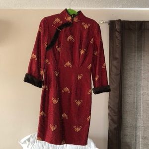 Asian inspired dress